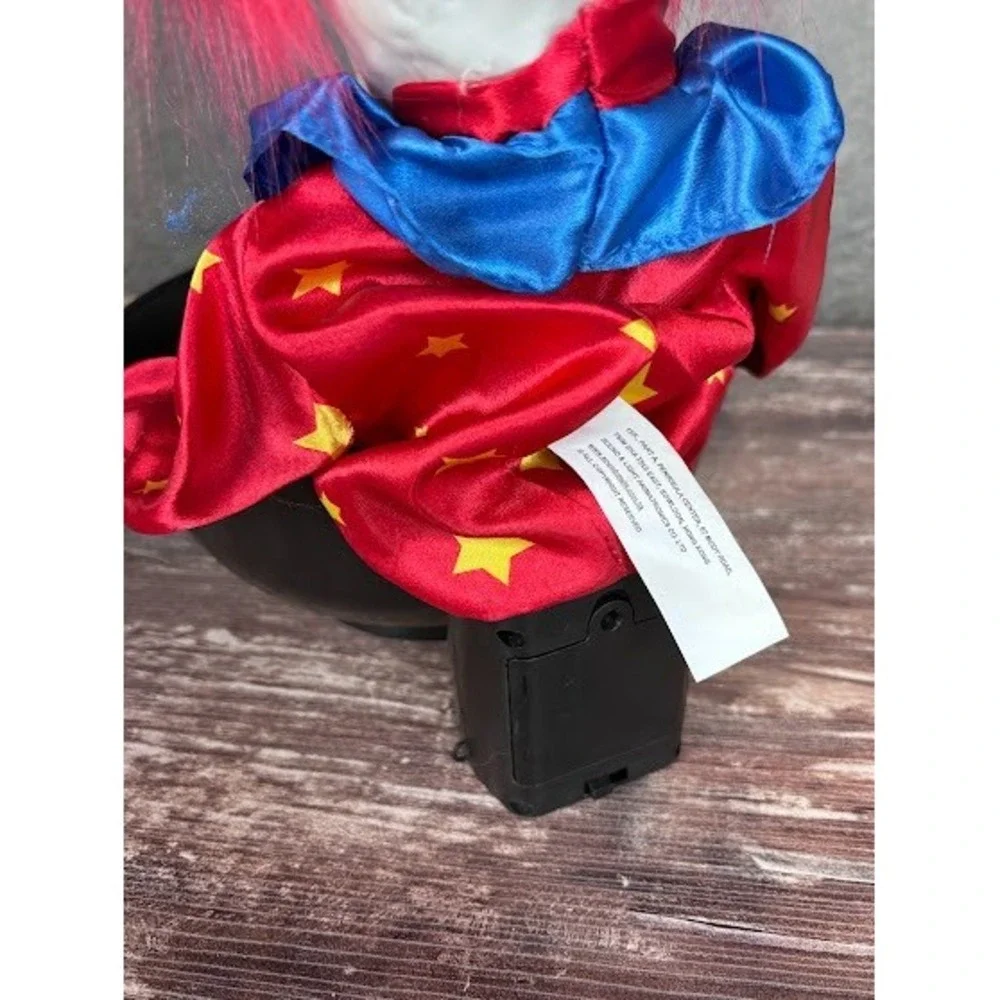 Skeleton Clown Animated Candy Bowl Halloween Trick Treat Animatronic WORKS!‎